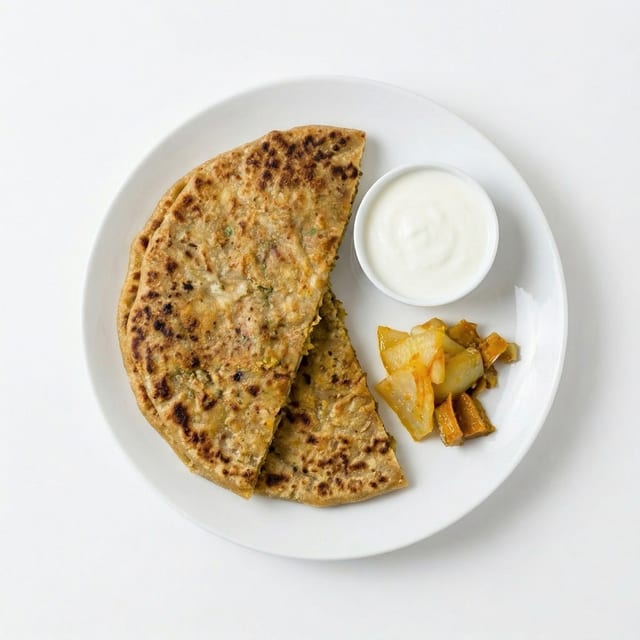 Cheese Paratha.