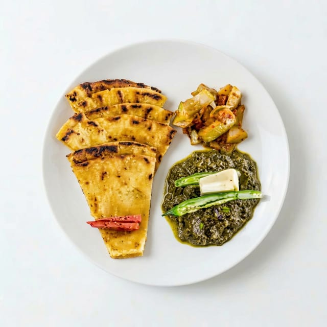 Makke Roti-Saag.