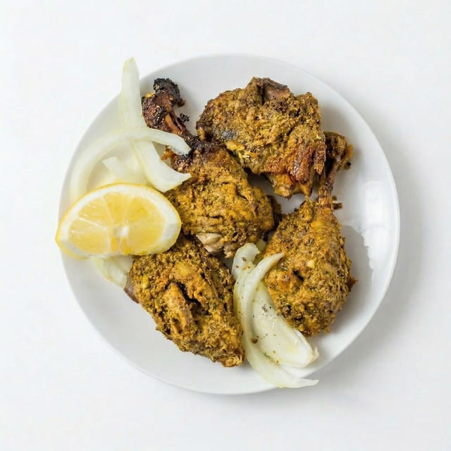 Tandoori Chicken Combo.